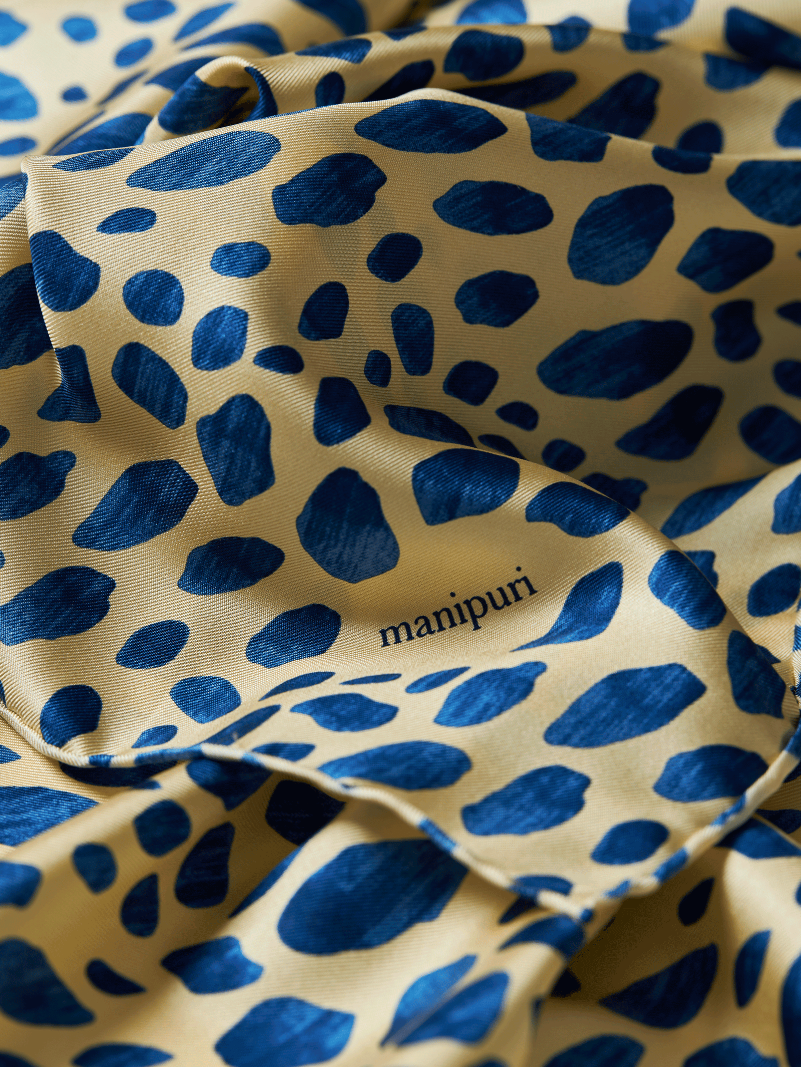 シルクスカーフ88＞レオパード – manipuri