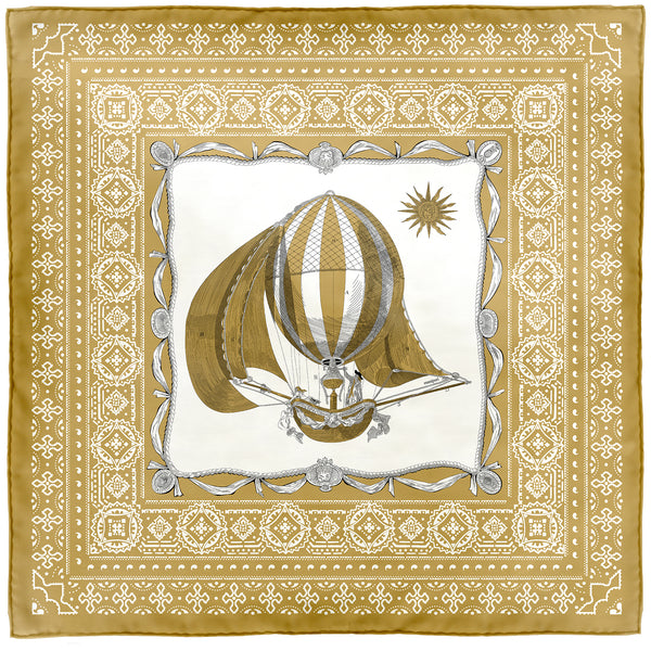 シルクスカーフ65＞ バンダナ気球 – manipuri