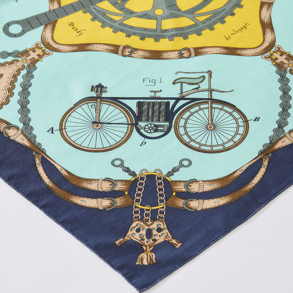 ウールシルクカシミアストール88＞自転車 – manipuri