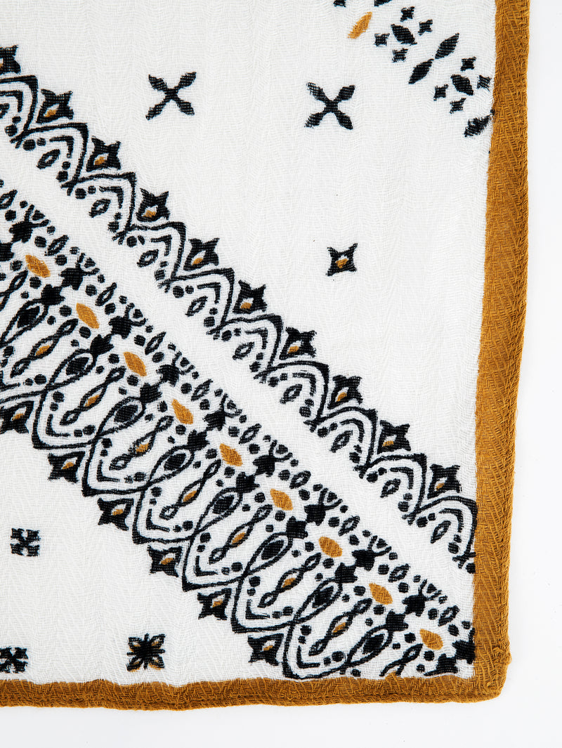 リネンミックスストール120＞ボーダーバンダナ – manipuri