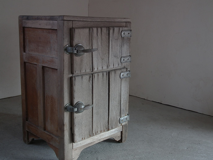 I00813 レトロ 氷式 古い木製冷蔵庫 | MANSIKKA antiquesMANSIKKA antiques