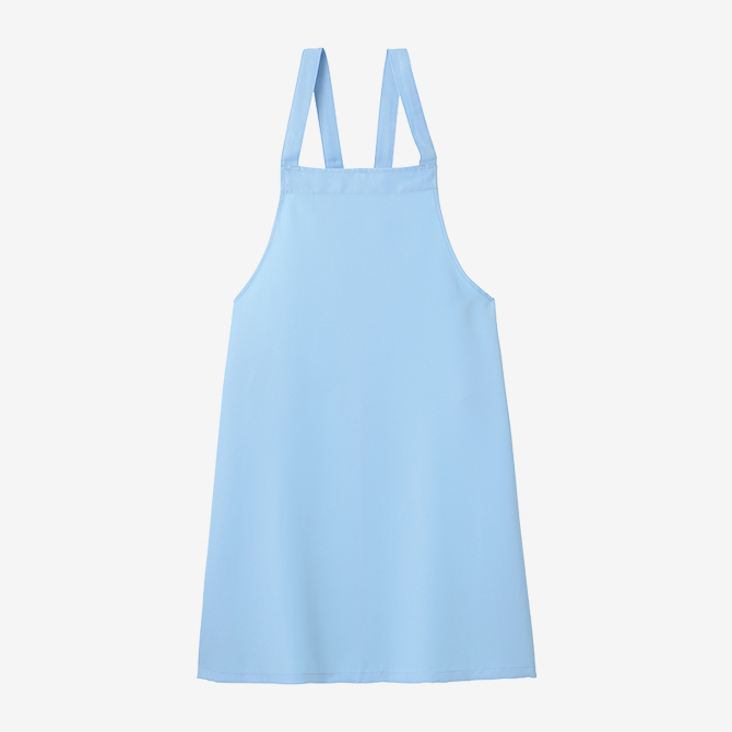 ポケット無しタスキエプロン【サックス】 | 株式会社マエカワユニフォーム