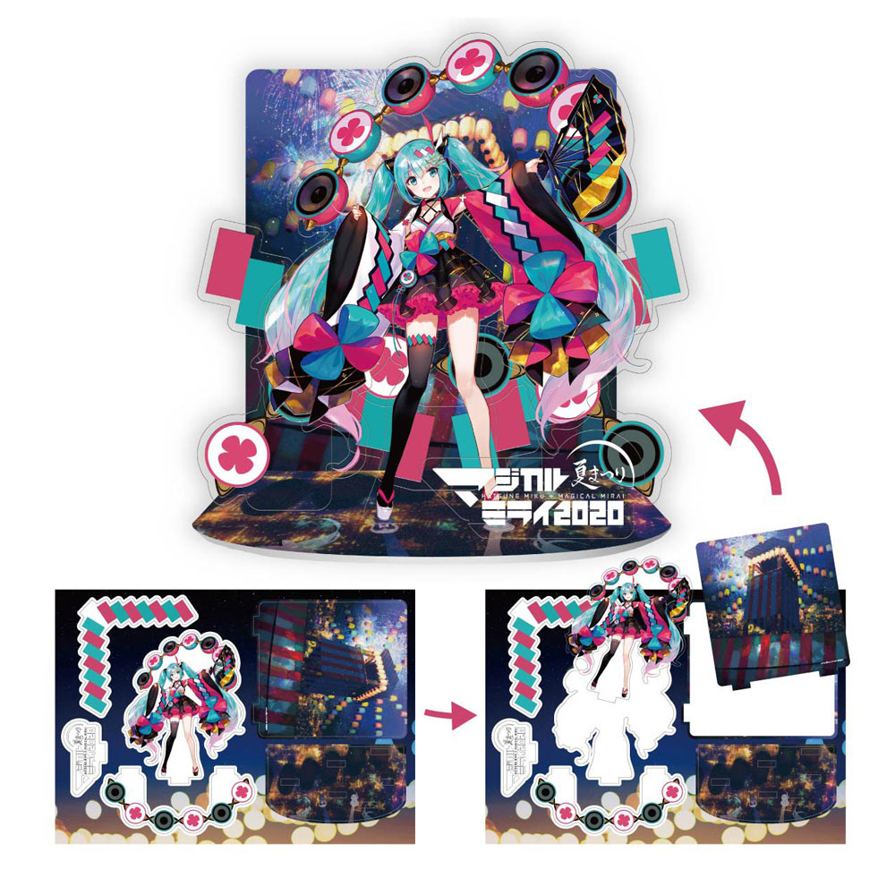 グッズ]マジカルミライ 2020 夏まつり/アクリルジオラマ | 初音ミク
