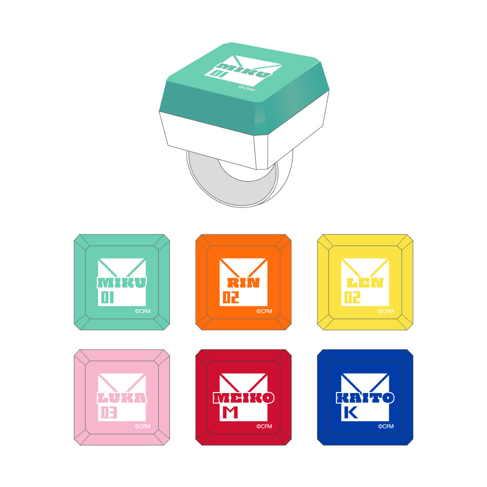 初音ミク マジカルミライ 2024 マジミラ リングライト 巡音ルカ グッズ