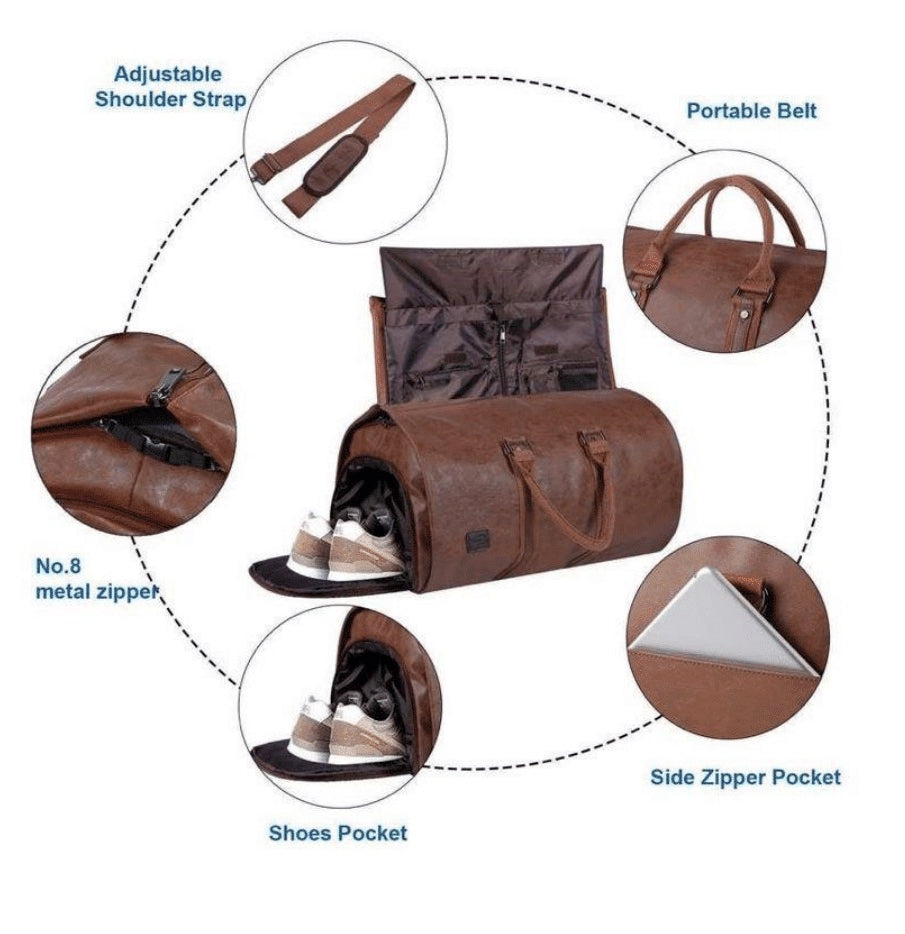 Crocskin Heritage Duffel – Maison De Haj LLC