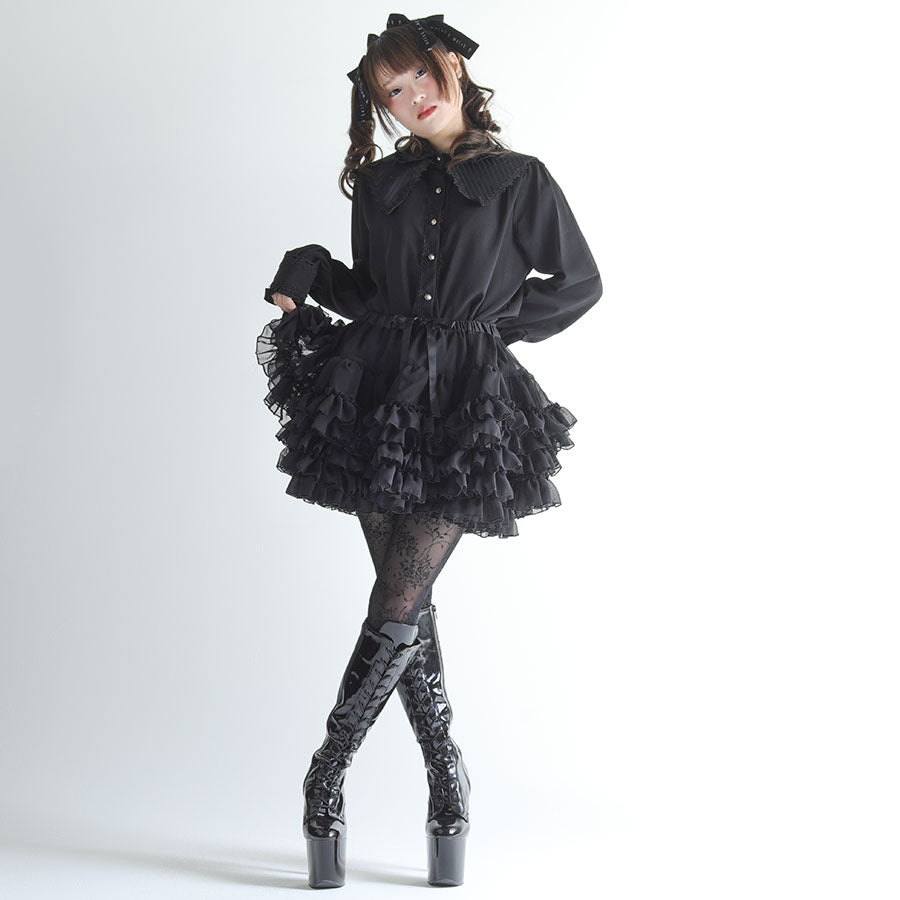 ULTRA LIGHT VOLUME PETTI COAT (BLACK) – MAJOH