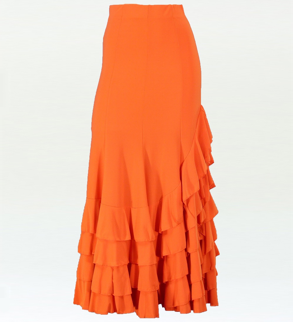 コロコル】フラメンコファルダ マーメイドタイプ カラーオーダー