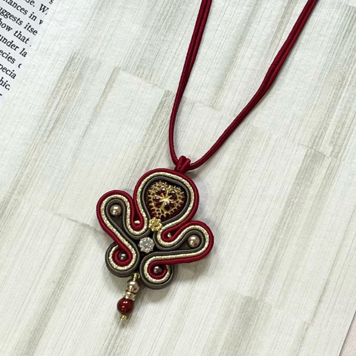 ソウタシエネックレス～ラブリーハート～ グリーン | ソウタシエ