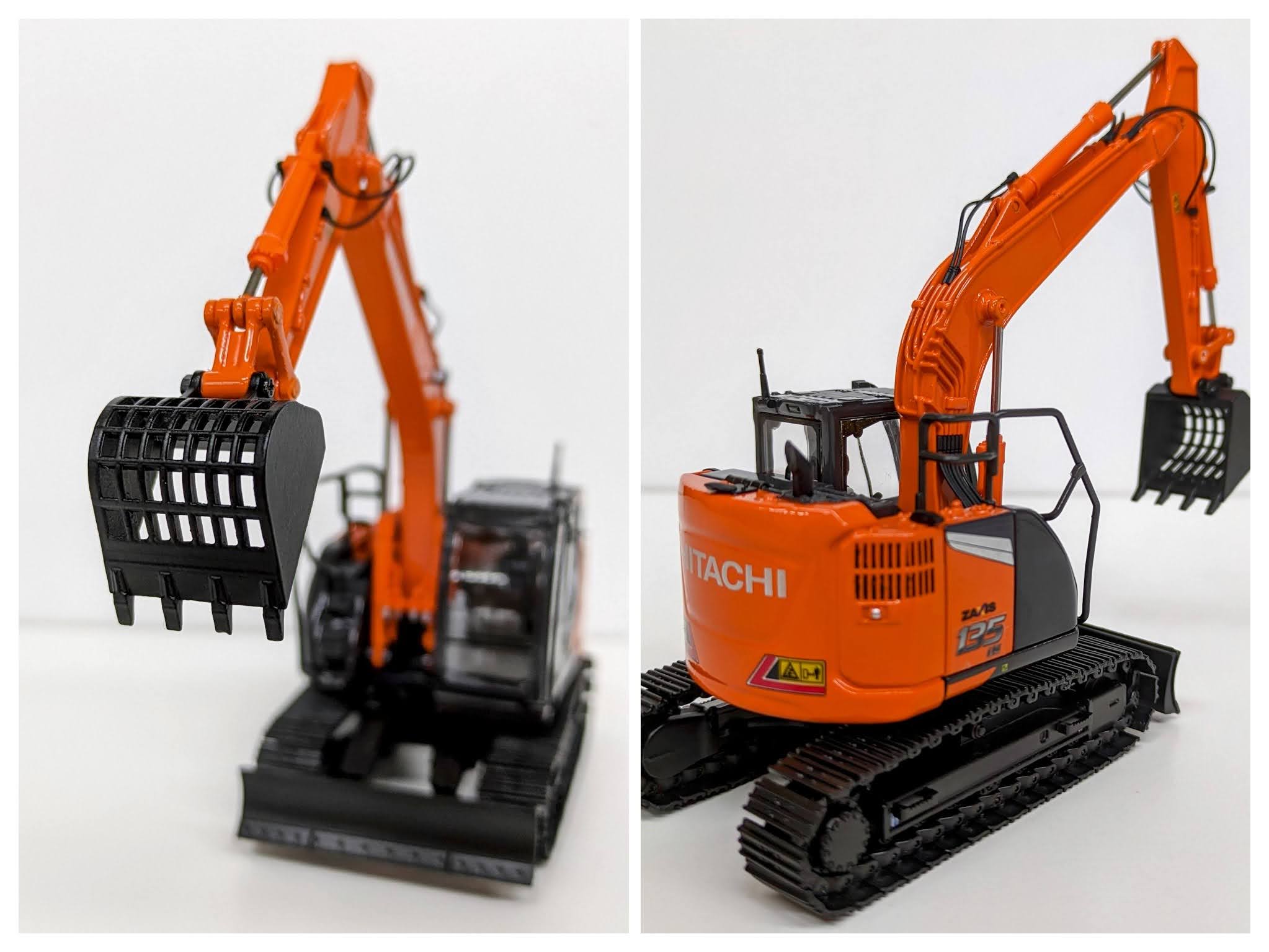 Komatsu PC210LC-8 丸順スケルトンバケット仕様1/50 Komatsu PC210LC-8