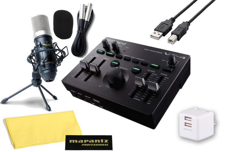 Roland VT-4 ＋marantz MPM-1000J セットDTM・DAW Roland VT-4