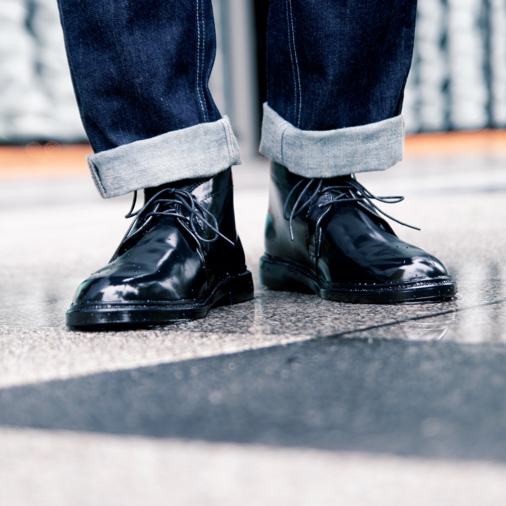 2330SOHO｜【50%OFF】レインシューズ チャッカブーツ ブラック / クチ