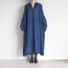 maku textiles マクテキスタイルズ : CURRASOW シルク刺繍ワンピース