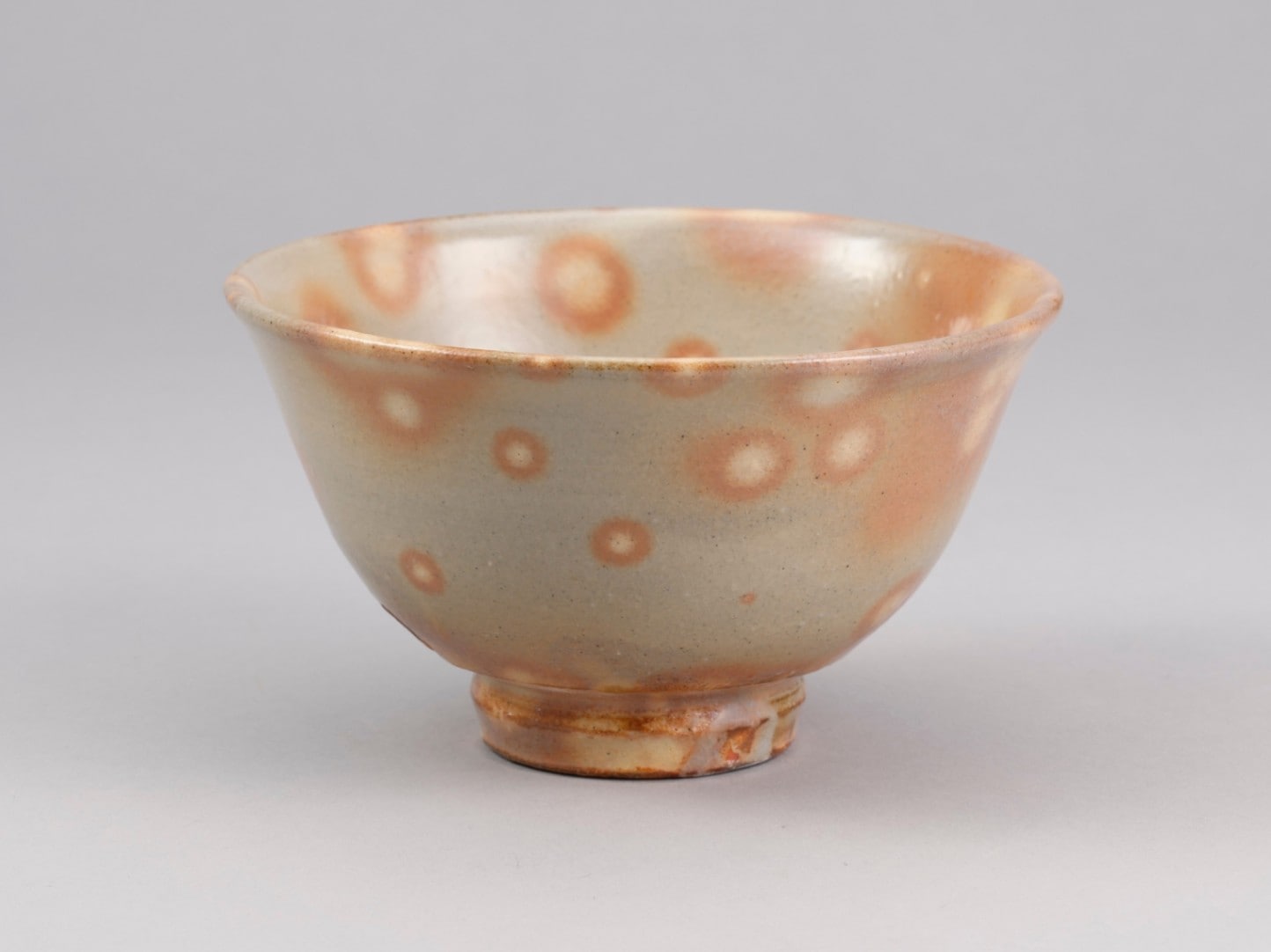 萩焼 茶碗 山根清玩作 共箱・栞付き 萩焼 光彩庵 茶