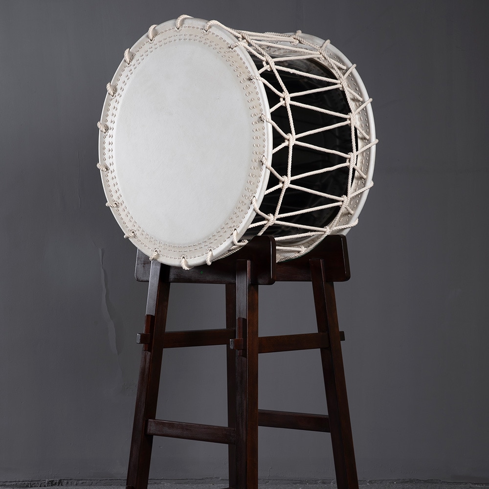 桶胴太鼓3尺（面90cm、胴高60cm） + やぐら台（キャスター付き