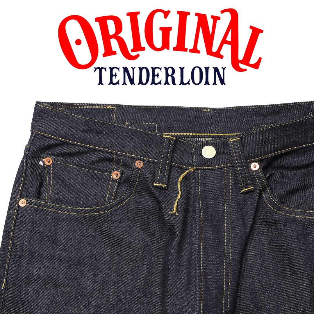 TENDERLOIN Denim Pants S1942 / INDIGO/Rigid | PANTS | TENDERLOIN