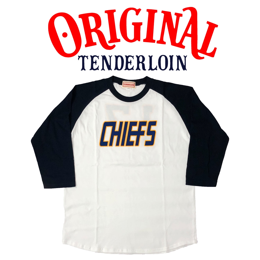 TENDERLOIN CHIEFS 17 3/4 SLEEVE T-SHIRTS 5.6oz PREMIUM COTTON 100