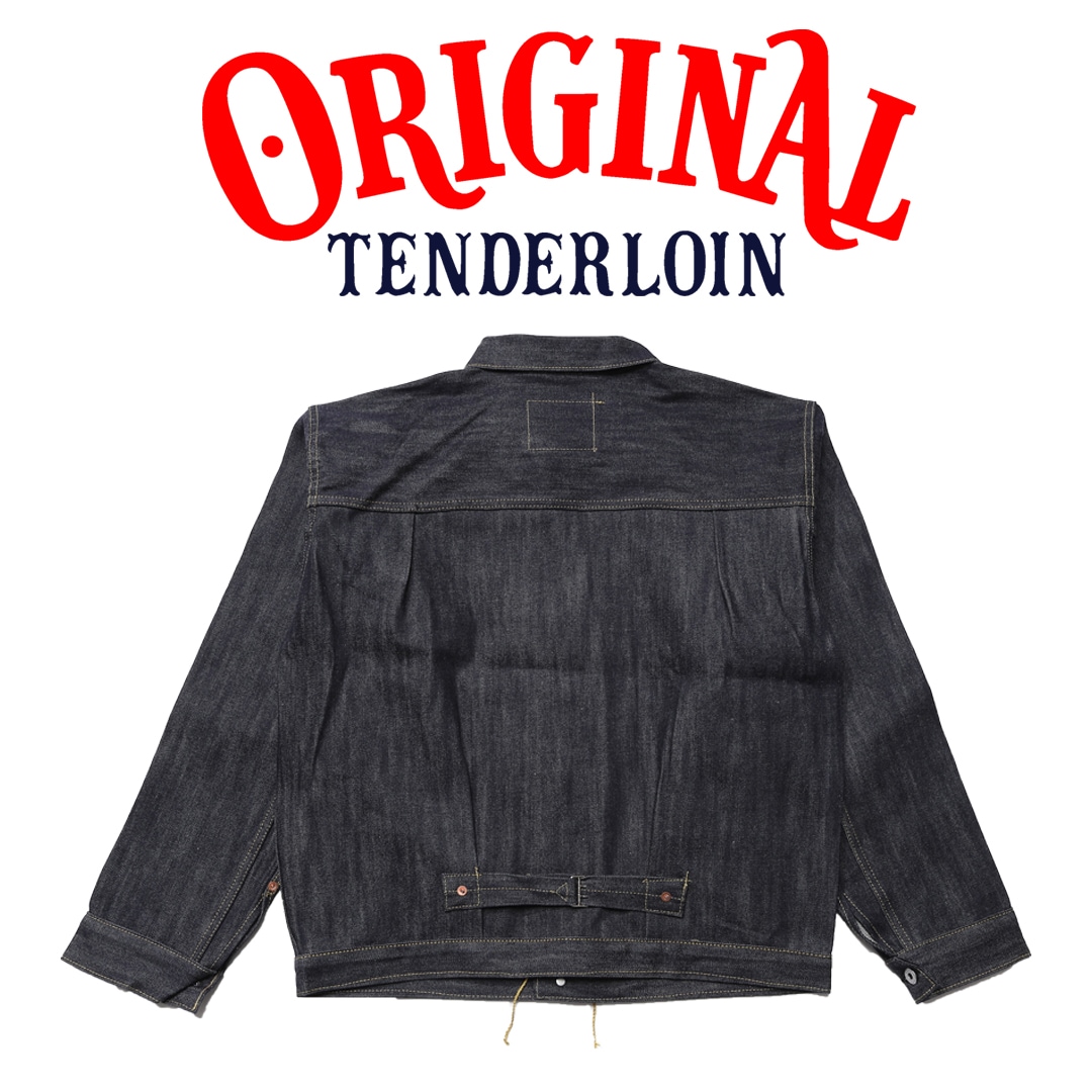 TENDERLOIN Denim JACKET 1944 38 40 42 INDIGO Rigid | JACKET