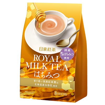 ロイヤルミルクティーはちみつ 8本入り 日東紅茶TeaMart