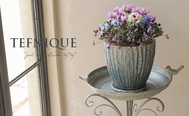 寄せ植え】-TEFNIQUE-寄せ植え 2023 * no.5 * 『優美なアメジスト