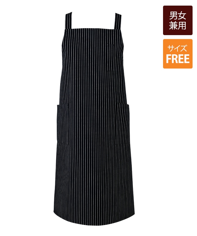 エプロン(ストライプ)[チトセ製品] T7932｜飲食店制服・フード