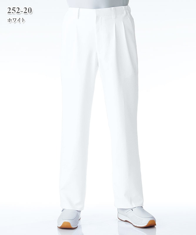 アレニエメンズスラックス（脇ゴム）[KAZEN製品] 252｜THS-白衣通販・販売