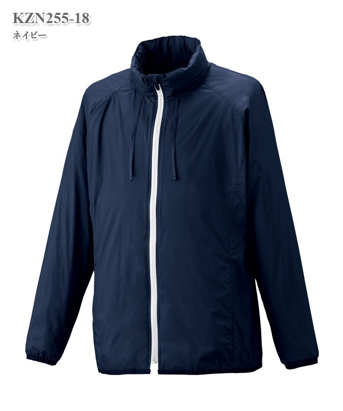 男女兼用ウィンドブレーカー長袖[KAZEN製品] KZN255｜THS-白衣通販・販売