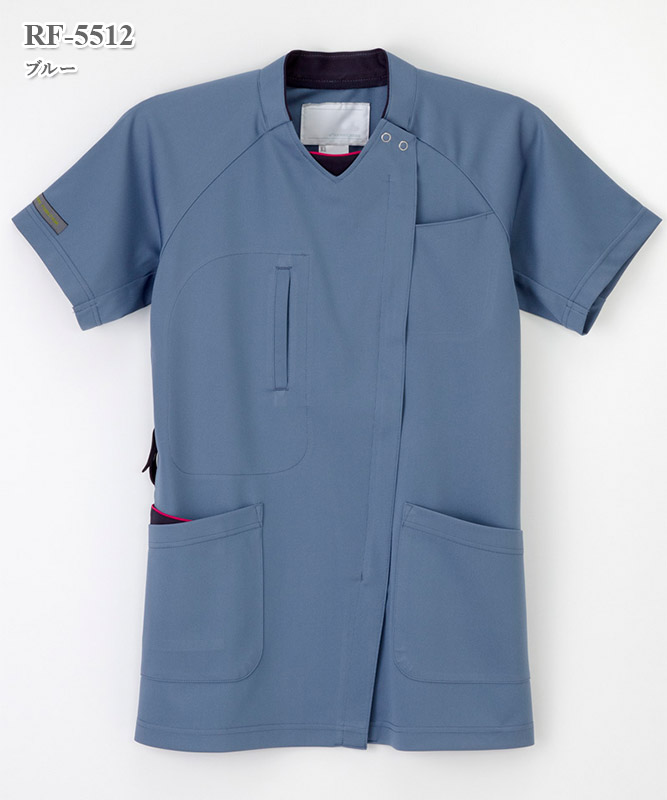 男女兼用スクラブ半袖[ナガイレーベン製品] RF-5512｜THS-白衣通販・販売