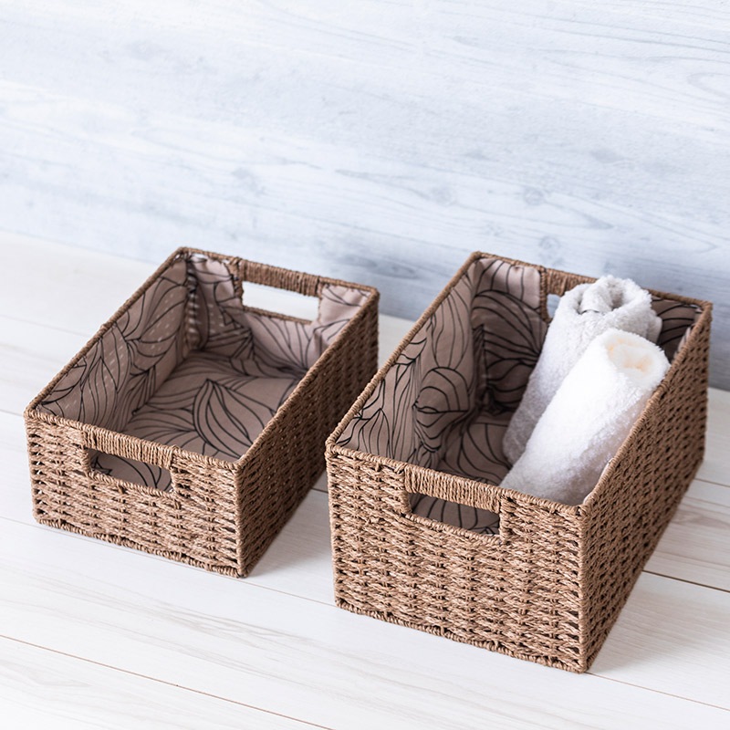 ペーパーバスケット IF ラインリーフ BR ※3サイズ有の通販｜東京