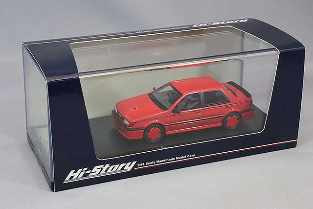 ハイストーリー 1/43 いすゞ ジェミニ ターボ (1988) カスタマイズ