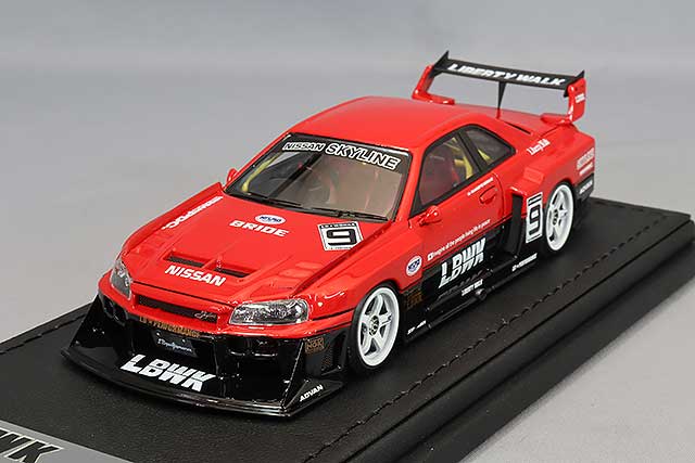 イグニッションモデル 1/43 LB-ER34 スーパーシルエット スカイライン