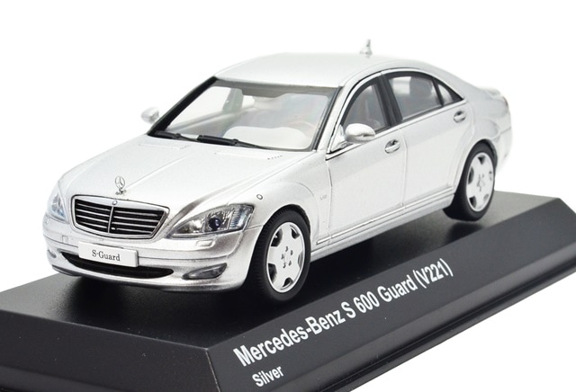 Kyosho 1/43 Mercedes- Benz S600 Guard (V221) Silver | すべての商品
