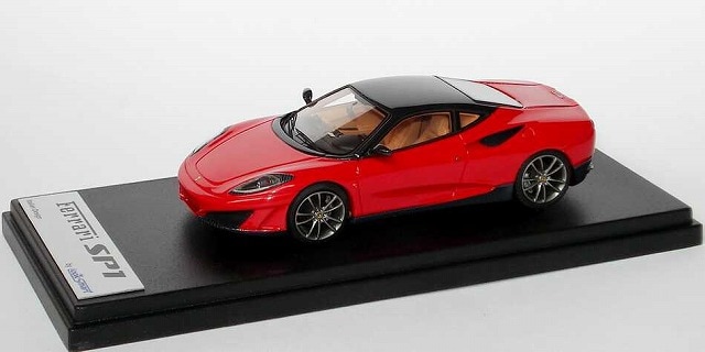 LookSmart 1/43 Ferrari F430 SP1 Rosso Corsa/Grigio Granito