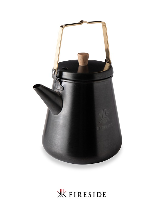 1.0Lトリップケトル サテンブラック 品番：29053【1リットルステンレス