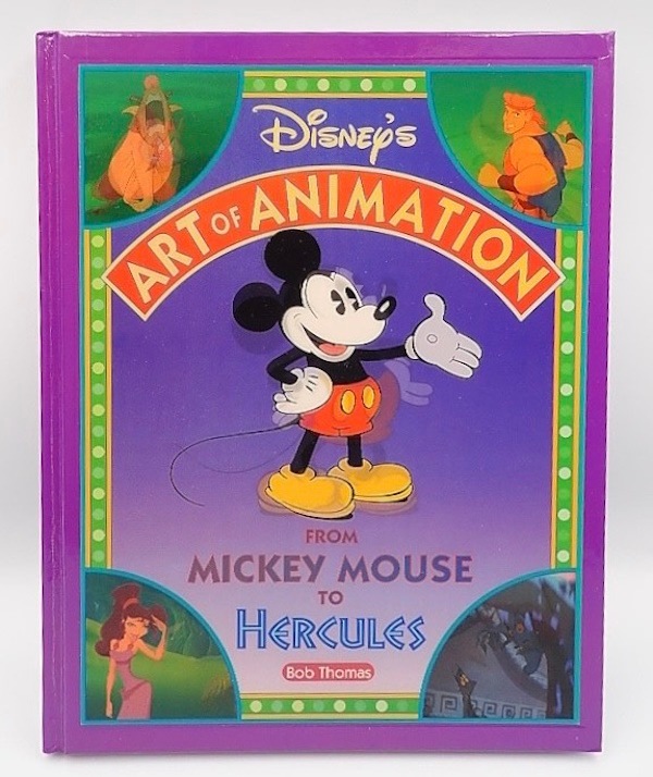 ディズニーアニメーションのアートブック(直筆サイン入り上製本