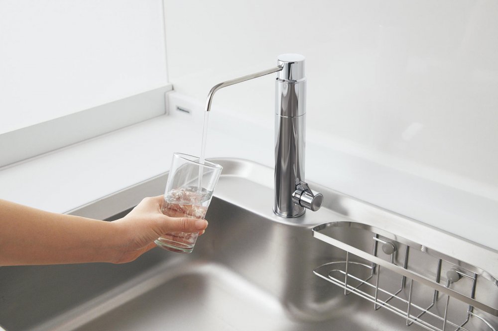 浄水器 一般地用 KVK製（Panasonic）JUGK1600PC 浄水器専用水栓（浄水