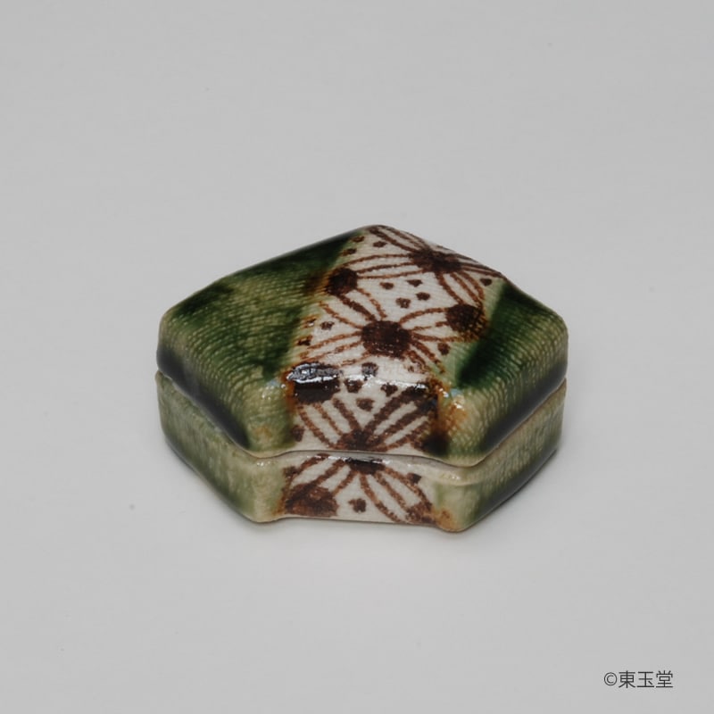 香合 織部 | 香合,香合（陶器） | |茶道具通販 お茶道具東玉堂