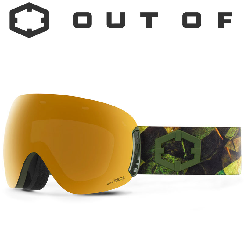 OUT OF スノーゴーグル 19-20 OPEN 0G012917 EVERGREEN - GOLD24 MCI
