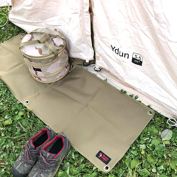 防水グランドシート M-HALF サイズ (リアルツリー) | Oregonian Camper