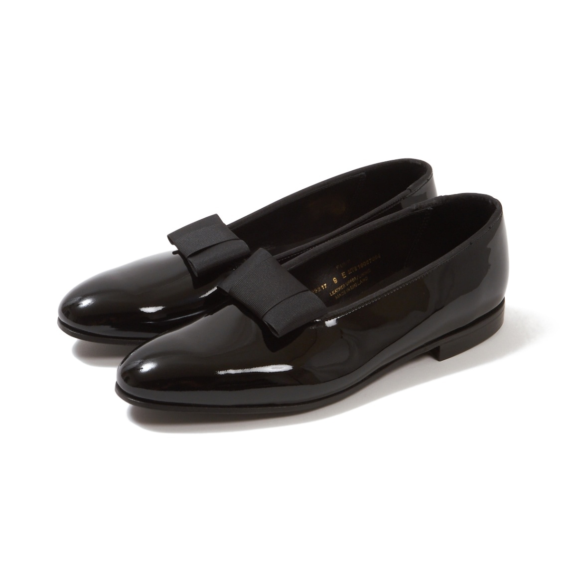 クロケット＆ジョーンズ パンプ|PUMP BLACK プレーントゥ メンズ