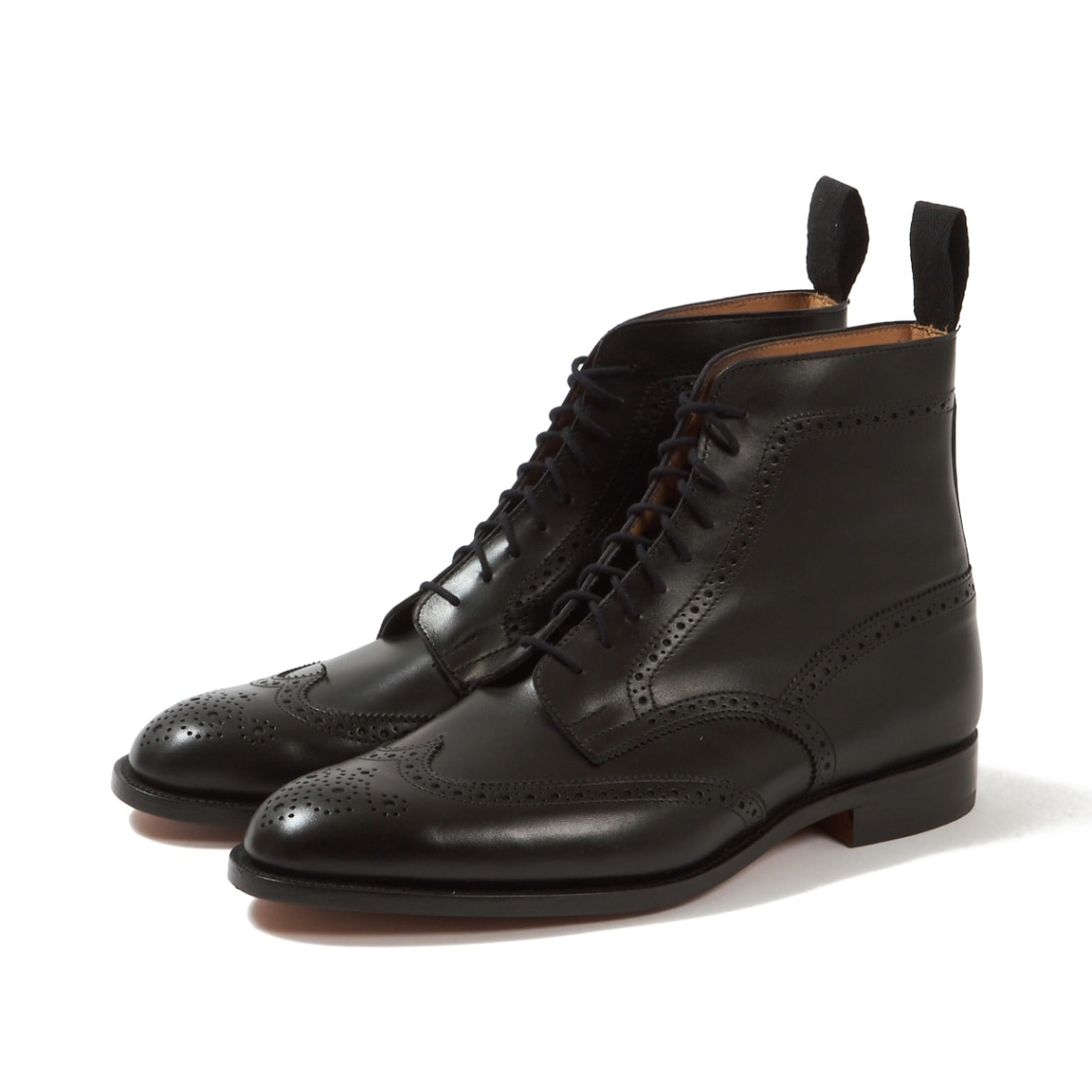 トリッカーズ M8331 BLACK レースアップブーツ メンズ | トリッカーズ