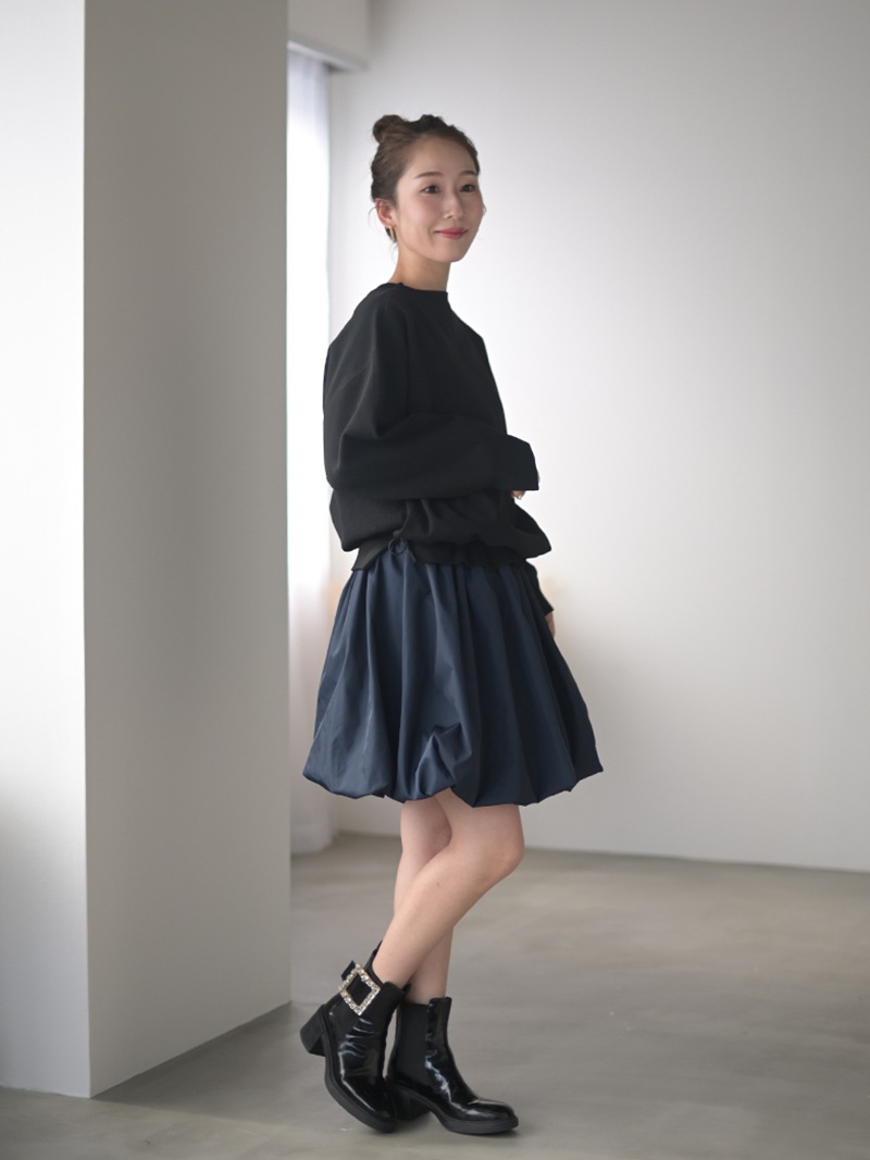 ニットバルーンワンピース | Onepiece,長袖 | | TREFLE＋1（トレフル