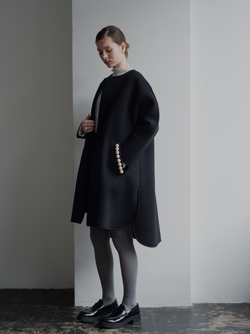 pearlボンディングコート | Outer | | TREFLE＋1（トレフルプラスワン）