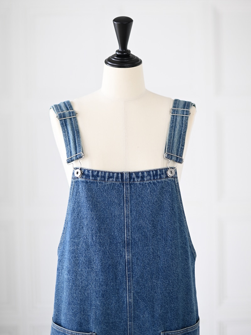 デニムオーバーオール(BLUE) | Onepiece,サロペット | | TREFLE＋1