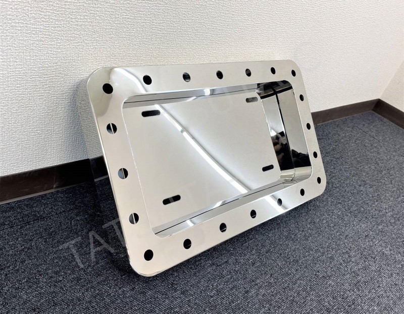 LS 大型トラックナンバー枠 パイロットランプナンバー枠 ステンレス