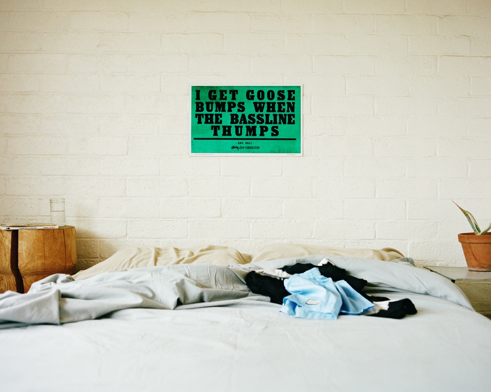 STUSSY Livin' General Store | GS Letterpress “Goose Bumps” Poster