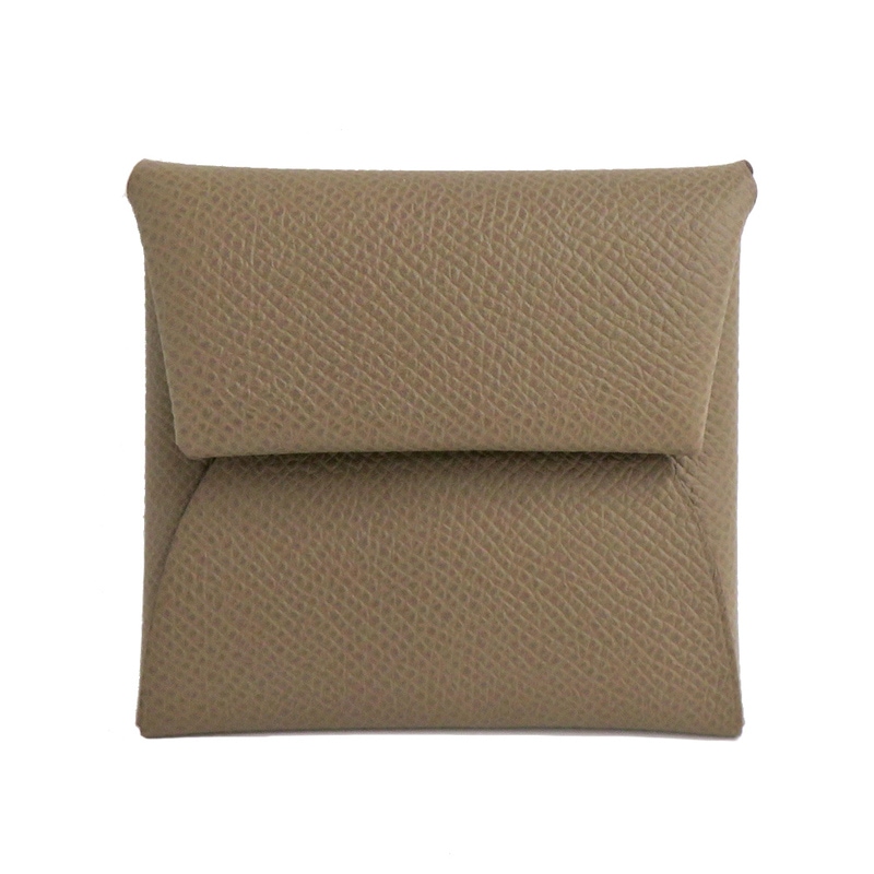 名古屋】【HERMES】エルメス バスティア エトゥープ ヴォーエプソン K