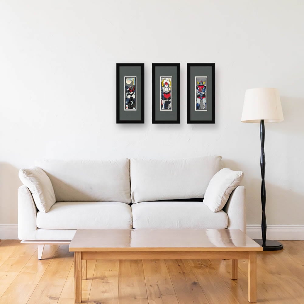 マジンガーZ 小型・ミニ浮世絵木版画｜浮世絵工房