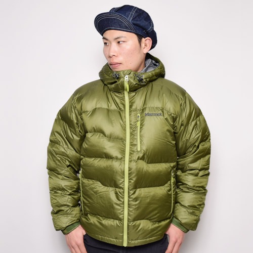 Marmot/Ama Dablam Jacket（マーモット ダウンジャケット）オリーブ [a