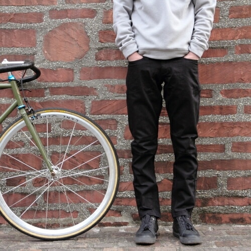 SWRVE Codura Denim Pants Regular Black [スワーブ]