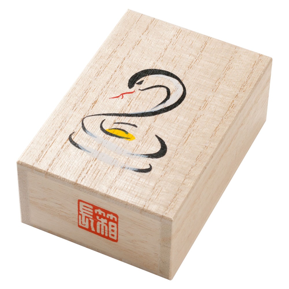 宝石・アクセサリー・へその緒入れ 干支：申（さる） 桐箱 箱長の桐